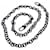 Louis Vuitton Black detachable chain shoulder strap Metal  ref.622231