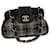 CHANEL Turn Lock Chain Shoulder Bag Wool Gray CC Auth 30734a Grey  ref.622450