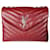 Mittelgroße Loulou-Tasche aus Saint Laurent Matelasse Y-Leder in Bordeaux Rot  ref.622643