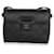 Chanel Vintage Abendtasche aus schwarzem, gestepptem Satin  ref.622659