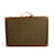 Louis Vuitton Bisten 60 Koffer aus Monogram Canvas & Lozine (Vulkanfiber) Braun Leder  ref.622822