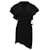 Iro Wickelkleid aus schwarzem Acryl  ref.622881