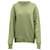 Acne Studios Fairview Crewneck Sweatshirt in Green Cotton Olive green  ref.622926