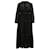 Isabel Marant Etoile Aboni Besticktes Kleid aus schwarzer Baumwolle  ref.622967