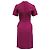 Iris & Ink Etuikleid aus Polyester in Magenta Lila - Ansicht 3