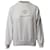 Anine Bing Logo Sweatshirt in White Cotton  ref.623001