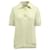 Acne Studios Knitted Polo Shirt in Cream Cotton White  ref.623059