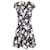 Erdem Printed Dress in Black Polyester  ref.623096
