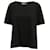 Acne Studios Nairobi C Base T-Shirt aus schwarzer Baumwolle  ref.623130
