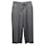 Zac Posen Cropped Dress Pants in Grey Polyester  ref.623270