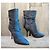 Stivaletti Giuseppe Zanotti p 39,5 Nero Blu - vista 2