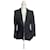 Chanel Jackets Black Tweed  ref.623346