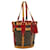 Bucket LOUIS VUITTON Monograma Neo Sacola Sacola Vermelha M95613 Autenticação de LV 30640 Vermelho Lona  ref.623402