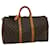Louis Vuitton Monogram Keepall 50 Boston Bag M41426 LV Auth 30819 Cloth  ref.623438
