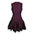 Christian Dior Flower Embroidered Embroidery Embellished Silk Sleeveless Flare Dress Party Dress 40 44832 Purple  ref.623591