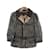 LOUIS VUITTON Louis Vuitton jaqueta casual feminina Bege Cinza Seda  ref.623594