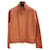 Loro Piana Orange leather Jacket Sz.38  ref.623620