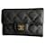 Chanel Timeless Classique card wallet Black Leather  ref.623761