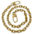 Alça de ombro com corrente dourada Louis Vuitton Dourado Metal  ref.623995