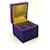 Gucci bracelet / watch box Dark purple Velvet Satin  ref.624244