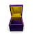 Gucci box for bracelet / watch Dark purple Velvet Satin  ref.624254