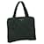 PRADA Hand Bag Nylon Green Auth cl111  ref.624449