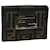 FENDI Zucca Canvas Wallet Black Brown Auth 30916  ref.624473