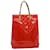 LOUIS VUITTON Monogram Vernis Reade MM Hand Bag Red M91086 LV Auth pt4170 Patent leather  ref.624495