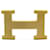 Hermès NEW HERMES H BELT BUCKLE FOR LINK 32 MM IN GOLDEN PVD GOLDEN BELT BUCKLE Metal  ref.624533