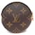 NEW ROUND LOUIS VUITTON PURSE IN BROWN MONOGRAM CANVAS PURSE Leather  ref.624535
