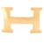 Hermès HERMES H BELT BUCKLE IN POLISHED GOLD METAL 32MM GOLDEN BELT BUCKLE  ref.624539