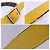 Fendi Marron Noir Monogram Zucca Toile Jaune Ceinture Taille 90/36 - vue 4
