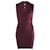 Abito aderente cut-out di Alexander Wang in rayon bordeaux Rosso Bordò Raggio Fibra di cellulosa  ref.624773