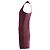 VESTIDO AJUSTADO CON ABERTURAS DE RAYÓN BURDEO DE ALEXANDER WANG Roja Burdeos - vista 2
