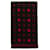 Écharpe en laine à carreaux et logo Moschino Noir  ref.624790