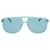 Occhiali da sole in acetato stile aviatore Gucci Blu Fibra di cellulosa  ref.624932