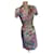 Etro floral dress in Jersey Multiple colors Polyethilene  ref.625298