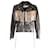 Saint Laurent Fringe Python Aloha Jacket in Black Leather  ref.625477