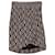 Ba&sh Mini-jupe imprimée effet portefeuille Iliade en viscose noire Fibre de cellulose  ref.625614