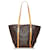 Louis Vuitton Sacola de compras Monogram Sac Marrom Lona  ref.625623