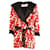 Saint Laurent Printed Kimono in Multicolor Polyester  ref.625627