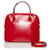 Céline Leather Dome Bag Red Pony-style calfskin  ref.625674