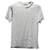 Camiseta cuello redondo Givenchy de algodón blanco  ref.625688