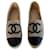 Chanel Espadrilles Tissu Doré  ref.625761