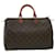 Speedy Louis Vuitton-Monogramm schnell 35 Handtasche M.41524 LV Auth-ac887 Leinwand  ref.625903
