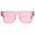 Stella Mc Cartney Square-Frame Acetate Optical Frames Pink Cellulose fibre  ref.626189