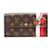 Louis Vuitton Monogram Sarah Groom Bellboy Wallet Brown Cloth  ref.626457