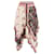 Alice + Olivia Maura Tiered Hankderchief Hem Skirt in Multicolor Polyester  ref.626465