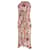 Autre Marque Dodo Bar Or Halter Midi Dress in Floral Cotton  ref.626525