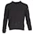 Helmut Lang Distressed V-Neck Sweater in Grey Wool  ref.626565